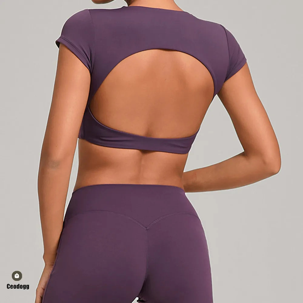 חולצה יוגה לנשים